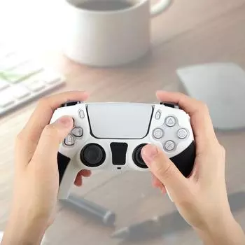 Силиконовый резиновый чехол из мягкой кожи с ручкой для контроллера Sony Playstation 5 PS5