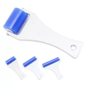 Силиконовый ручной очиститель пылевого валика с функцией статического электричества адсорбирует небольшие примеси Alumi 3cm / 1.2in