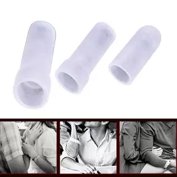 Силиконовый рукав для насоса пениса, удлинитель мужского пениса, мягкий силиконовый протектор для мужской секс-игрушки, увеличивающий растяжитель, эксрендер M