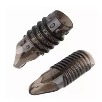 Силиконовый рукав для полового члена в рубчик, стимулирующий окружность талии, увеличивает задержку эякуляции в мужских рукавах для полового члена