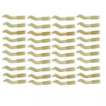 Силиконовый шланг Взрывозащищенный Карп Защита от порезов Устойчивый к укусам Леска Костюм Шланг Аксессуары для рыбалки на открытом воздухе(60pcs )