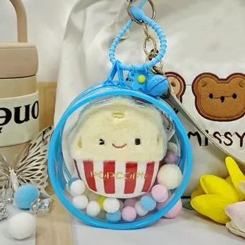 Силиконовый шнурок для плюшевой куклы, сумка для хранения кукол, пылезащитная сумка для хранения кукол, аксессуары для кукол из хлопка 12cm розовый