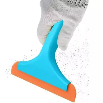 Силиконовый скребок для мытья окон, автомобильный скребок для мытья окон, лобового стекла, мыла, инструмента для удаления снега