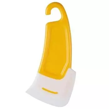 Силиконовый скребок для очистки дна кастрюли, устойчивый к высоким температурам, антипригарный скребок для очистки сковороды, масляная лопатка