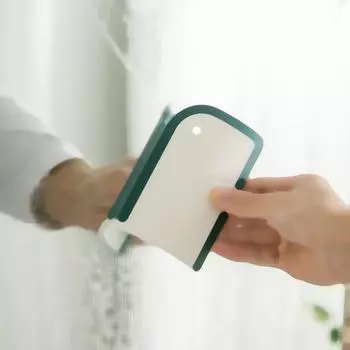 Силиконовый скребок для стекла, зеркала в ванной, чистящая пластина, скребок для мини-стекла, скребок для стеклоочистителя, чистящие инструменты