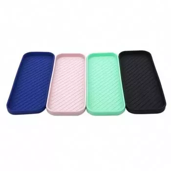 Силиконовый сливной поддон для посуды, чашка для воды, органайзер для кухонной мойки, фруктов и овощей, поднос для хранения, держатель для губки, дозатор мыла розовый