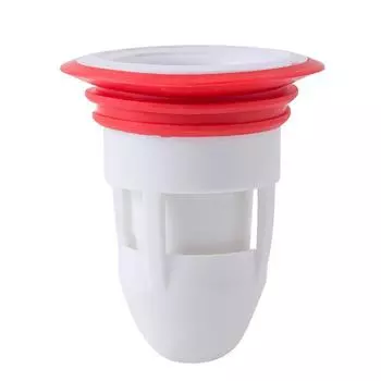 Силиконовый сливной сердечник для пола, съемные бытовые принадлежности для дома, заглушка для раковины, унитаза, улавливатель волос, отпугиватель вредителей, фильтр чёрный