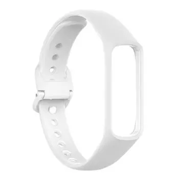 Силиконовый сменный ремешок для часов Samsung Galaxy Fit 2 SM-R220 чёрный