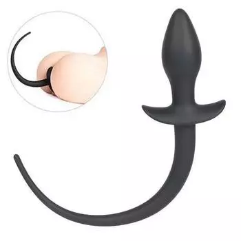 Силиконовый собачий хвост эротическая секс-игрушка фетиш-плаг щенок игра для женщин БДСМ сексуальные аксессуары для домашних животных ролевые игры