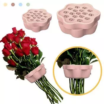 Силиконовый спиральный держатель стебля икебаны, цветочная композиция Ханатаба, поворотное кольцо, спиральный держатель для букета, DIY цветочная композиция S зелёный