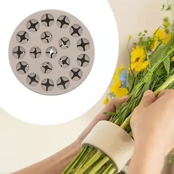 Силиконовый спиральный держатель стебля, вставка для вазы, цветочная композиция, букет, твистер, фиксация растений, цветочный L синий