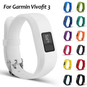 Силиконовый спортивный ремешок для часов, сменный ремешок для Garmin Vivofit 3 Tracker, ремешок для часов, подарок