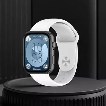 Силиконовый спортивный ремешок, устойчивый к поту, сменный спортивный ремешок для часов, удобный браслет, браслет для Huawei Watch FIT 3, аксессуары небесно-голубой