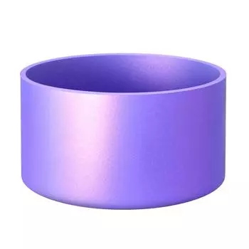 Силиконовый стакан для ботинок с ручкой, защитная чашка для бутылки с водой, нижняя крышка бампера, аксессуары для стакана One Size фиолетовый