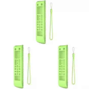 Силиконовый светящийся чехол для пульта дистанционного управления Samsung BN59-01315A(зеленый)