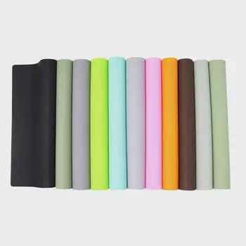 Силиконовый термостойкий коврик для студентов - с возможностью персонализации узорами циан