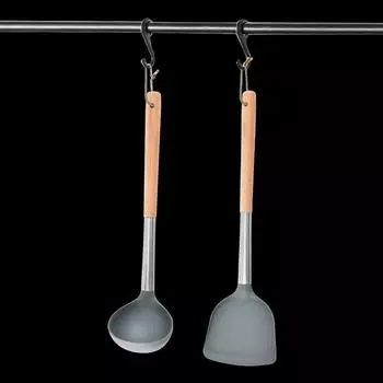 Силиконовый Тернер Лопатка Для Антипригарной Посуды Кухонные Принадлежности Кулинарные Инструменты Ложка Лопатка Кухонный Гаджет spatula