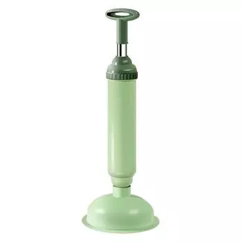 Силиконовый туалетный вантуз Вакуумная присоска Насос высокого давления Защита от засоров Прочистка трубопровода Заглушка для унитаза Товары для ванной комнаты зелёный