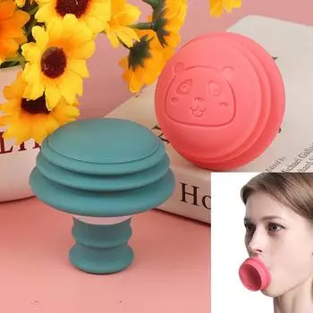 Силиконовый V-образный лифтер для лица, двойной подбородок, тонкий инструмент для ухода за кожей, укрепляющее выражение лица розовый