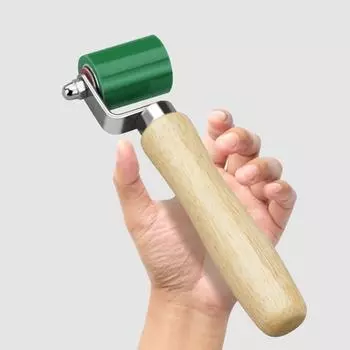 Силиконовый валик для швов Yousheng с деревянной ручкой, эргономичный дизайн, прочная конструкция, термостойкий, портативный, быстродействующий валик красный