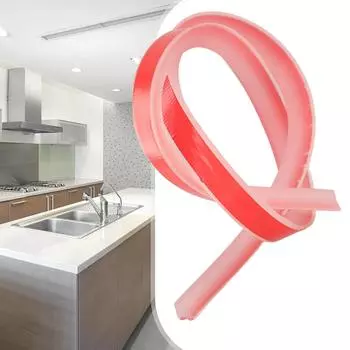 Силиконовый водный барьер 15 мм, практичное разделение сухого и влажного воздуха Black 30cm