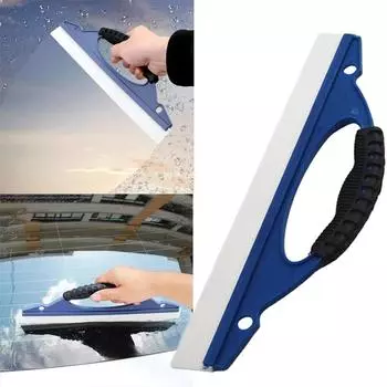 Силиконовый водный скребок для мойки автомобиля с силикагелем, скребок для мытья окон автомобиля, скребок для сушки воды в ванной, лезвие для чистки автомобиля
