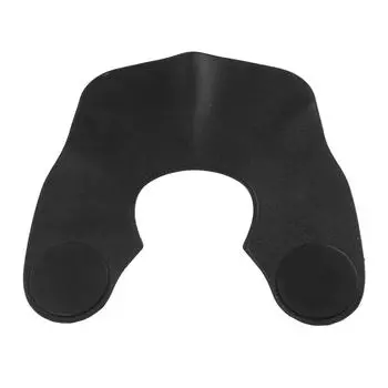 Силиконовый воротник для окрашивания волос, водонепроницаемый утяжеленный воротник для окрашивания волос, парикмахерская шаль для дома и колючки