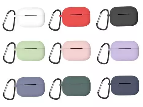 Силиконовый защитный чехол AirPods Pro 2 для Bluetooth-гарнитуры Apple пятого поколения airpods pro2 белый