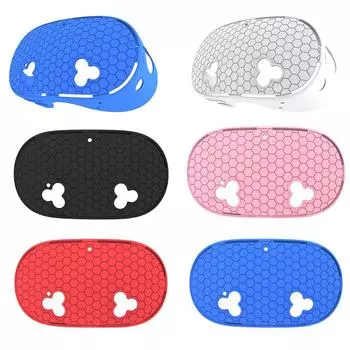 Силиконовый защитный чехол Anti-Fall Dustproof Case для Meta Quest 3S Аксессуары белый