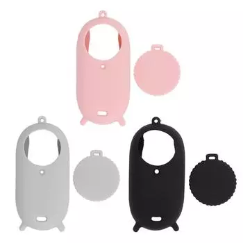 Силиконовый защитный чехол для экшн-камеры GO 3S, устойчивый к царапинам, чехол-чехол с объективом Gua Grey