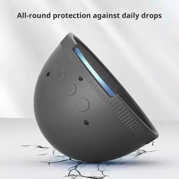 Силиконовый защитный чехол для динамика Ударопрочный Устойчивый к царапинам Простая регулировка Универсальная защита Защитный зелёный