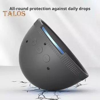 Силиконовый защитный чехол для динамика, ударопрочный, устойчивый к царапинам, легко регулируемый, всесторонняя защита, защитный чехол для EchoPop зелёный