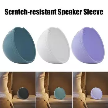 Силиконовый защитный чехол для динамика, ударопрочный, устойчивый к царапинам, легко регулируемый, всесторонняя защита, защитный чехол для EchoPop зелёный