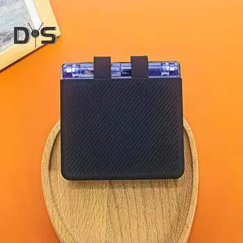 Силиконовый защитный чехол для игровой консоли, полное покрытие на 360 градусов, ударопрочный, устойчивый к царапинам, защитный чехол для ANBERNIC RG35XXSP чёрный