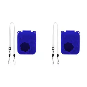 Силиконовый защитный чехол для интерактивной игрушки Bitzee Disneys(Темно-синий)