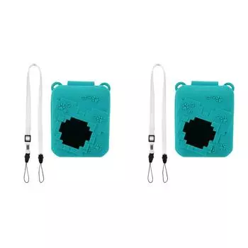 Силиконовый защитный чехол для интерактивной игрушки Bitzee Disneys(Ретро-зеленый)