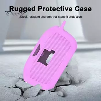 Силиконовый защитный чехол для JBL Vibe Buds, противоударный, пыленепроницаемый, с отверстием для зарядки, портативная сумка для хранения синий