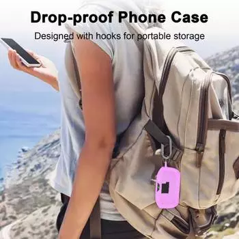 Силиконовый защитный чехол для JBL Vibe Buds, устойчивый к падениям, ударопрочный, пыленепроницаемый, с отверстием для зарядки, портативная сумка для хранения синий