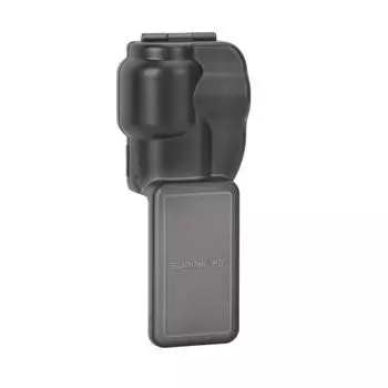 Силиконовый защитный чехол для камеры Osmo Pocket 3 Gimbal, противоударный, противоударный, полная защита, защитный чехол для карданного подвеса чёрный