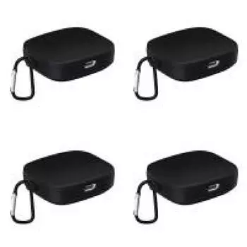 - Силиконовый защитный чехол для наушников Redmi Buds 5 с защитой от падений (черный)