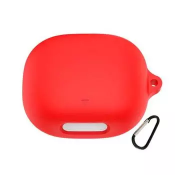 Силиконовый защитный чехол для наушников, ударопрочный, ударопрочный, простая установка, защита для наушников Soundcore Liberty 4 Pro красный