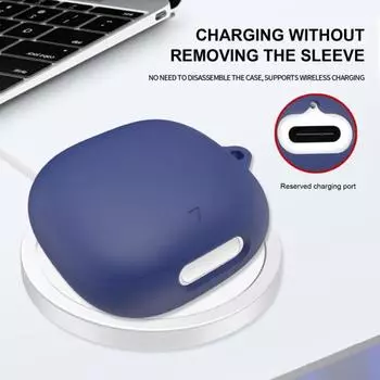 Силиконовый защитный чехол для наушников Yousheng, ударопрочный, с простой установкой, защитный чехол для наушников Soundcore Liberty 4 Pro