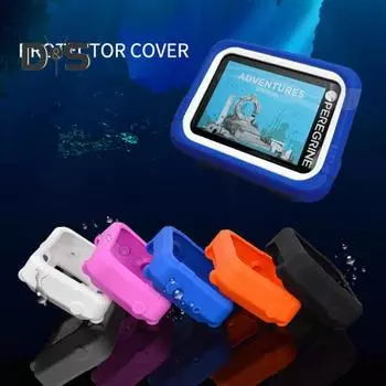 Силиконовый защитный чехол для подводного компьютера Shearwater Peregrine/Peregrine TX, противоударный пылезащитный чехол для дайвинг-оборудования оранжевый