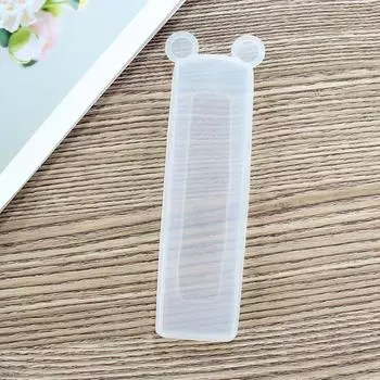 Силиконовый защитный чехол для пульта дистанционного управления, кондиционера, пульта дистанционного управления для телевизора, водонепроницаемый чехол, флуоресцентный чехол для медвежьих ушей, пылезащитный чехол