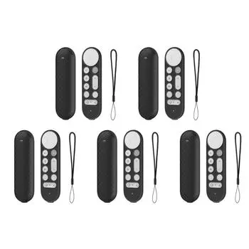 Силиконовый защитный чехол для пульта дистанционного управления для Google TV Streamer 4K(черный)