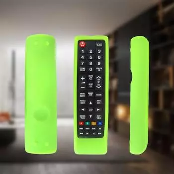 Силиконовый защитный чехол для пульта дистанционного управления телевизора Samsung BN59-01303A Samsung BN59-01303A флуоресцентный синий