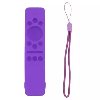 Силиконовый защитный чехол для пульта дистанционного управления Samsung Smart TV BN59 01259E 1259B 1312A 1312B фиолетовый