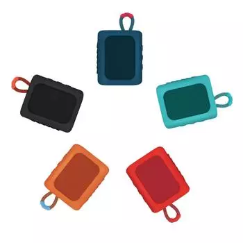 Силиконовый защитный чехол для ремонта GO 3 Bluetooth-совместимый износостойкий защитный чехол 7