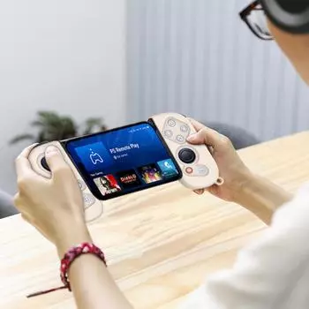 Силиконовый защитный чехол для ручки, противоскользящий чехол, чехол для захвата, устойчивый к царапинам, чехол для мобильного игрового контроллера Backbone One синий