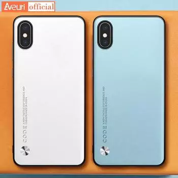 Силиконовый защитный чехол для телефона iPhone XS Max XS iPhoneX Роскошный чехол из искусственной кожи для iPhone X XS XR Матовая задняя крышка Coque For iPhone X чёрный